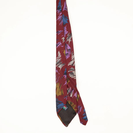 Back Back of Vintage 1990's Abstract Patterned Tie