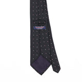 Back Back Detail of Vintage Roundtree & Yorke Polka Dot Patterned Tie