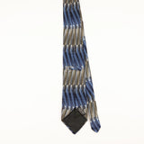Back of Vintage 1990's Murano Geometric Patterned Tie
