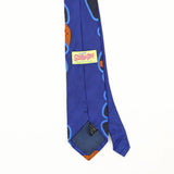 Back Back Detail of Vintage 1990's Scooby Doo Cartoon Patterned Tie
