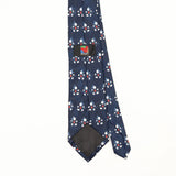 Back Back Detail of Vintage 1990's Disney Mickey Mouse Cartoon Patterned Tie