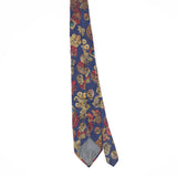 Back Back of Vintage 1990's Geoffrey Beene Abstract Patterned Tie