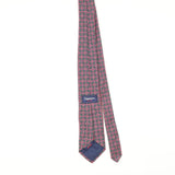 Back of Vintage 1990's Damon Geometric Patterned Tie