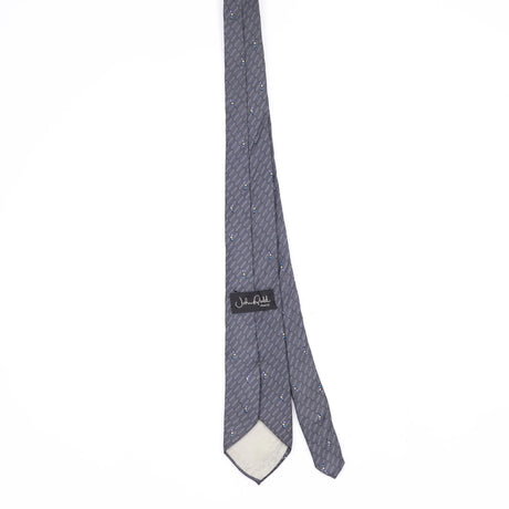 Back Back of Vintage 1990's Geometric Patterned Tie