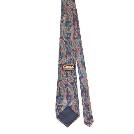Back of Vintage 1990's Paisley Patterned Tie