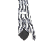 Back Back Detail of Vintage 1990's Pierre Cardin Geometric Patterned Tie