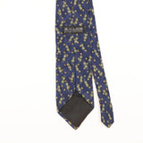 Back Detail of Vintage 1990's Zylos Geometric Patterned Tie