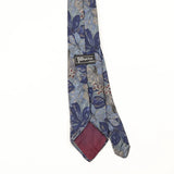 Back Back Detail of Vintage 1990's Floral Patterned Tie