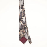 Back Back of Vintage 1990's Abstract Patterned Tie
