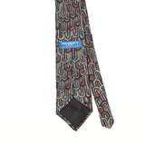 Back Back Detail of Vintage 1990's Geometric Patterned Tie
