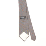 Back Back Detail of Vintage 1990's Nina Ricci Geometric Patterned Tie