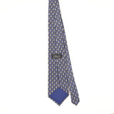 Back of Vintage 1990's Geometric Patterned Tie
