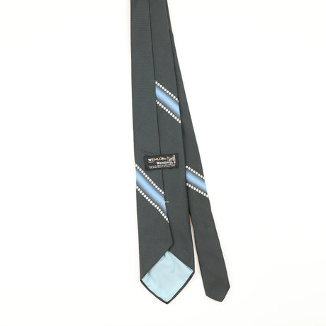 Back of Vintage 1980's Wembley Striped Patterned Tie