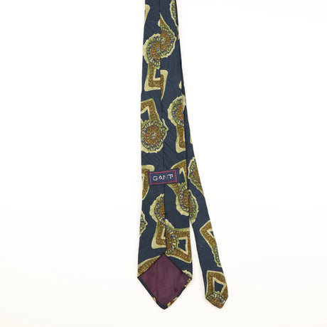 Back of Vintage 1990's Gant Abstract Patterned Tie