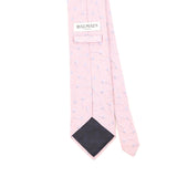 Back Back Detail of Vintage 1990's Pierre Balmain Floral Patterned Tie