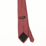 Back Back Detail of Vintage Geoffrey Beene Geometric Patterned Tie