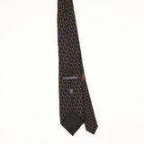 Back Back of Vintage 1990's Jz Richards Geometric Patterned Tie