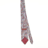 Back of Vintage Paisley Patterned Tie