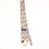 Back Back of Vintage 1990's Geometric Patterned Tie