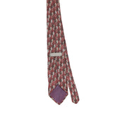 Back Back of Vintage 1990's Diamonds Geometric Patterned Tie