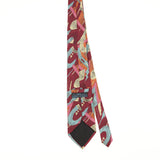 Back of Vintage 1990's Abstract Patterned Tie