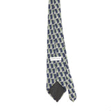 Back Back of Vintage 1990's Pierre Cardin Geometric Patterned Tie