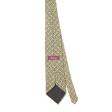 Back Back of Vintage 1990's Wembley Geometric Patterned Tie