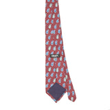 Back Back of Vintage 1990's Liberty of London Paisley Patterned Tie