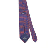 Back Back Detail of Vintage Paisley Patterned Tie