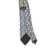 Back Back Detail of Vintage 1990's Geometric Patterned Tie