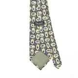 Back Back Detail of Vintage 1990's Jose Piscador Geometric Patterned Tie