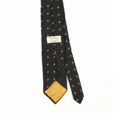Back Back Detail of Vintage 1980's Damon Geometric Patterned Tie