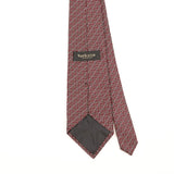 Back Detail of Vintage Van Heusen Geometric Patterned Tie