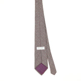 Back of Vintage 1990's Paisley Patterned Tie
