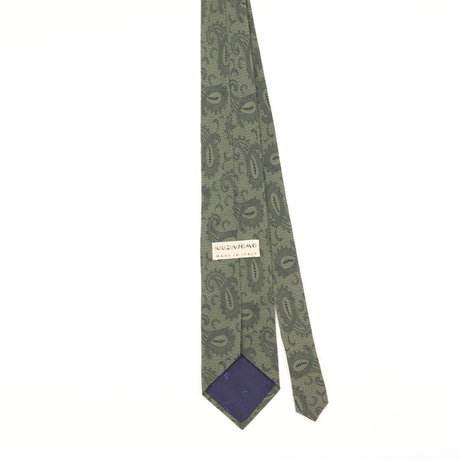 Back of Vintage 1990's Krizia Uomo Paisley Patterned Tie