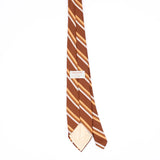 Back Back of Vintage 1980's Striped Patterned Tie
