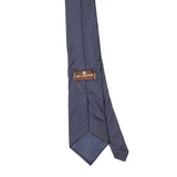 Back Back Detail of Vintage 1990's Guy Laroche Polka Dot Patterned Tie
