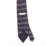 Back Back Detail of Vintage 1990's Haggar Geometric Patterned Tie
