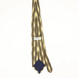 Back Back of Vintage 1990's Diamonds Geometric Patterned Tie