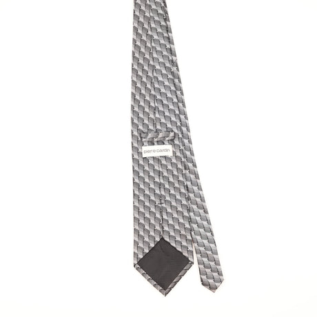 Back of Vintage Pierre Cardin Geometric Patterned Tie