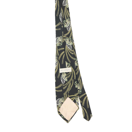 Back Back of Vintage 1990's Abstract Patterned Tie