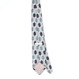 Back Back of Vintage 1990's Pierre Cardin Hexagon Geometric Patterned Tie