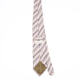 Back Back of Vintage 1990's Pronto Uomo Geometric Patterned Tie