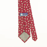 Back Detail of Vintage 1990's Geometric Patterned Tie