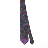 Back of Vintage 1990's Turnbull & Asser Paisley Patterned Tie
