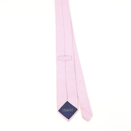 Back of Vintage Charles Tyrwhitt Geometric Patterned Tie