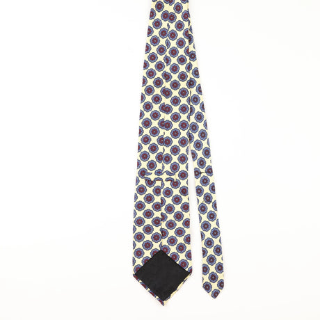 Back of Vintage Valentino Floral Patterned Tie