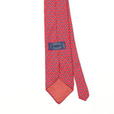 Back Detail of Vintage 1990's Geometric Patterned Tie