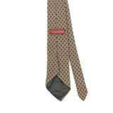 Back Back Detail of Vintage 1990's Oscar De La Renta Polka Dot Patterned Tie