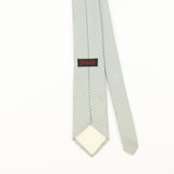 Back Detail of Vintage 1980's Polka Dot Patterned Tie
